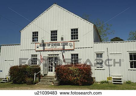 Stock Image -  Round Top, Texas, TX, . Fotosearch