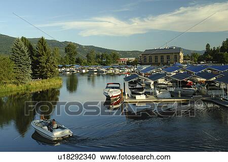 Sandpoint, ID, Idaho, Pend Oreille Lake, marina View Large Photo Image Stock Image - Sandpoint, ID, Idaho, Pend Oreille Lake, marina. Fotosearch