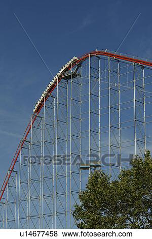Sandusky, OH, Ohio, Cedar Point, Amusement Park, roller coaster ride View Large Photo Image Stock Photo - Sandusky, OH, Ohio, Cedar Point, Amusement Park, roller coaster ride. Fotosearch