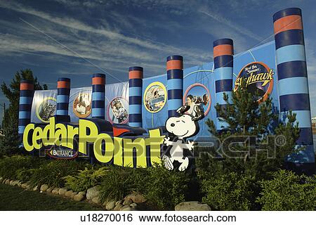 Sandusky, OH, Ohio, Cedar Point, Amusement Park, entrance sign View Large Photo Image Stock Photograph - Sandusky, OH, Ohio, Cedar Point, Amusement Park, entrance sign. Fotosearch