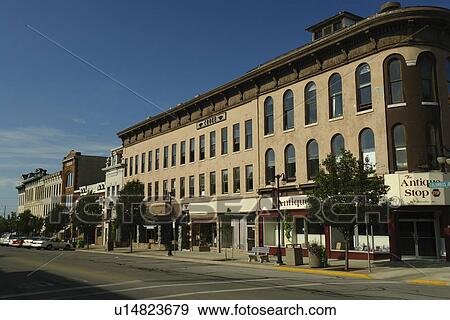 Stock Photo -  Sandusky, OH, Ohio, Downtown. Fotosearch