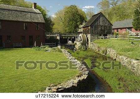 Saunderstown, RI, Rhode Island, Gilbert Stuart Birthplace and Museum View Large Photo Image Picture - Saunderstown, RI, Rhode Island, Gilbert Stuart Birthplace and Museum. Fotosearch