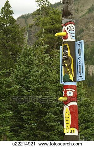 Silver Gate, MT, Montana, totem pole View Large Photo Image Stock Image - Silver Gate, MT, Montana, totem pole. Fotosearch