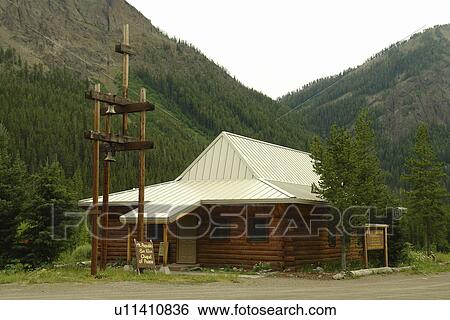 Silver Gate/Cooke City, MT, Montana, Mt Republic Chapel of Peace View Large Photo Image Stock Photograph - Silver Gate/Cooke City, MT, Montana, Mt Republic Chapel of Peace. Fotosearch