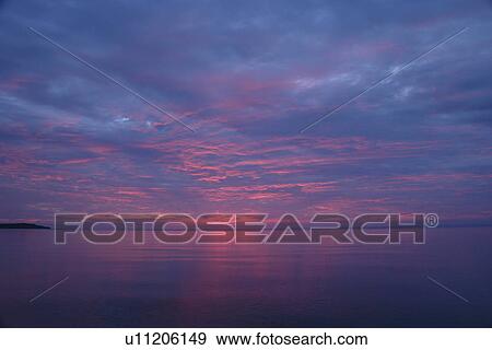 Sleeping Bear Dunes National Lakeshore, MI, Michigan, Lake Michigan, sunset View Large Photo Image Stock Photo - Sleeping Bear Dunes National Lakeshore, MI, Michigan, Lake Michigan, sunset. Fotosearch