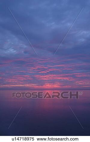 Sleeping Bear Dunes National Lakeshore, MI, Michigan, Lake Michigan, sunset View Large Photo Image Stock Photography - Sleeping Bear Dunes National Lakeshore, MI, Michigan, Lake Michigan, sunset. Fotosearch
