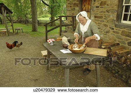 Stock Photo -  Sleepy Hollow, NY, New York, Hudson Valley, Westchester, Philipsburg Manor. Fotosearch