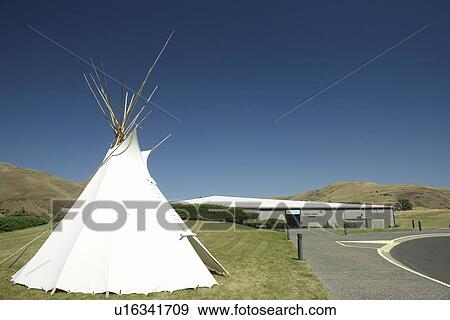 Spalding, ID, Idaho, Nez Perce National Historical Park Visitor Center, museum, tepee View Large Photo Image Stock Photo - Spalding, ID, Idaho, Nez Perce National Historical Park Visitor Center, museum, tepee. Fotosearch