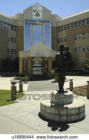 Spokane, WA, Washington, downtown, Shriners Hospital for Children View Large Photo Image Picture - Spokane, WA, Washington, downtown, Shriners Hospital for Children. Fotosearch