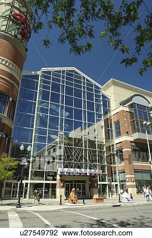 Stock Image -  Spokane, WA, Washington, downtown, Riverfront Square Mall. Fotosearch