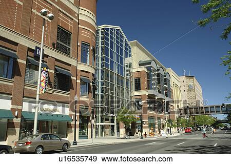 Spokane, WA, Washington, downtown, Riverfront Square Mall View Large Photo Image Stock Photo - Spokane, WA, Washington, downtown, Riverfront Square Mall. Fotosearch