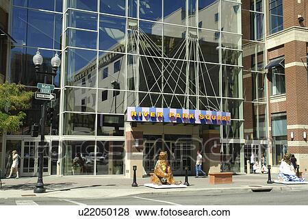 Stock Photo -  Spokane, WA, Washington, downtown, Riverfront Square Mall. Fotosearch