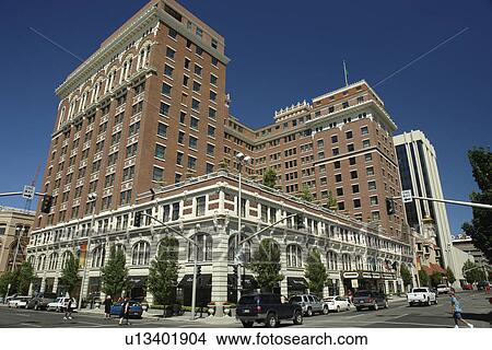 Spokane, WA, Washington, downtown, The Davenport Hotel 1914 View Large Photo Image Picture - Spokane, WA, Washington, downtown, The Davenport Hotel 1914. Fotosearch