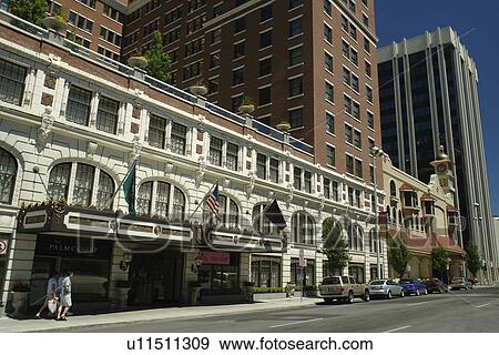 Stock Photo -  Spokane, WA, Washington, downtown, The Davenport Hotel 1914. Fotosearch