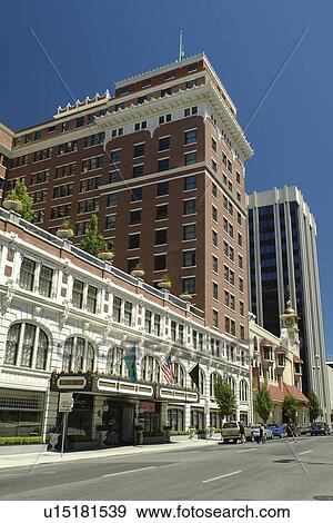 Spokane, WA, Washington, downtown, The Davenport Hotel 1914 View Large Photo Image Stock Photo - Spokane, WA, Washington, downtown, The Davenport Hotel 1914. Fotosearch