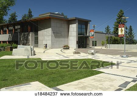 Stock Photo -  Spokane, WA, Washington, Northwest Museum of Arts and Culture. Fotosearch