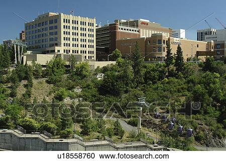 Spokane, WA, Washington, Spokane Falls, Spokane River, riverfront, downtown View Large Photo Image Stock Image - Spokane, WA, Washington, Spokane Falls, Spokane River, riverfront, downtown. Fotosearch