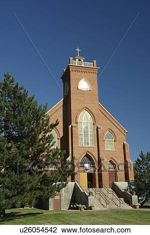 St Ignatius, MT, Montana, Flathead Indian Reservation, Mission Valley, St Ignatius Mission 1854 View Large Photo Image Stock Image -  St Ignatius, MT, Montana, Flathead Indian Reservation, Mission Valley, St Ignatius Mission 1854. Fotosearch