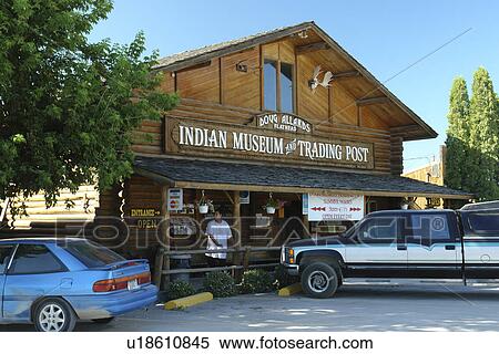 St Ignatius, MT, Montana, Flathead Indian Reservation, Mission Valley, Doug Allard's Flathead Indian Museum and Trading Post View Large Photo Image Stock Photography - St Ignatius, MT, Montana, Flathead Indian Reservation, Mission Valley, Doug Allard's Flathead Indian Museum and Trading Post. Fotosearch