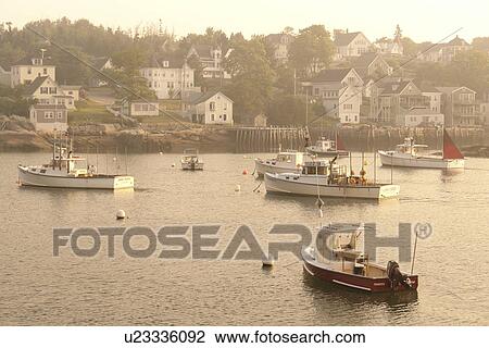 Stonington, ME, Maine, Deer Isle, fishing harbor, fog View Large Photo Image Stock Image - Stonington, ME, Maine, Deer Isle, fishing harbor, fog. Fotosearch
