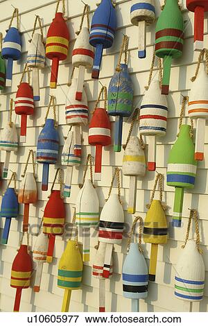 Stonington, ME, Maine, Deer Isle, lobster fishing buoys View Large Photo Image Stock Photo - Stonington, ME, Maine, Deer Isle, lobster fishing buoys. Fotosearch
