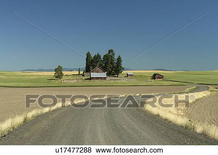 The Palouse Country, WA, Washington, Adams County, along I-90, road View Large Photo Image Stock Photo -  The Palouse Country, WA, Washington, Adams County, along I-90, road. Fotosearch