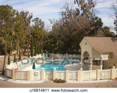 timeshare, swimming pool, Coral Reef Resort, Hilton Head Island, Low Country, South Carolina, SC View Large Photo Image Stock Image - timeshare, swimming pool, Coral Reef Resort, Hilton Head Island, Low Country, South Carolina, SC. Fotosearch