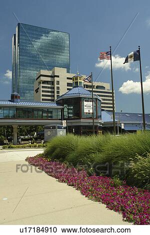 Stock Image -  Toledo, OH, Ohio, Downtown, COSI Toledo. Fotosearch