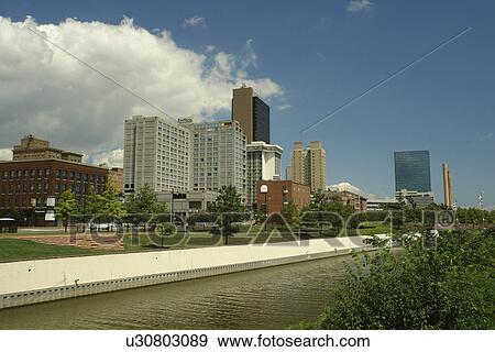 Toledo, OH, Ohio, Downtown Skyline, Maumee River View Large Photo Image Stock Photo - Toledo, OH, Ohio, Downtown Skyline, Maumee River. Fotosearch