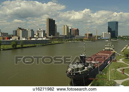 Toledo, OH, Ohio, Maumee River, SS Willis B. Boyer, downtown skyline View Large Photo Image Stock Image - Toledo, OH, Ohio, Maumee River, SS Willis B. Boyer, downtown skyline. Fotosearch
