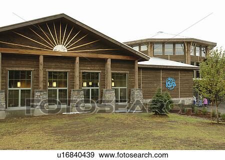 Tupper Lake, NY, New York, The Wild Center View Large Photo Image Stock Photo - Tupper Lake, NY, New York, The Wild Center. Fotosearch