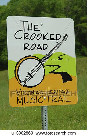 VA, Virginia, The Crooked Road, Virginia's Heritage Music Trail View Large Photo Image Stock Photo - VA, Virginia, The Crooked Road, Virginia's Heritage Music Trail. Fotosearch