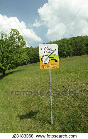 Stock Photo -  VA, Virginia, The Crooked Road, Virginia's Heritage Music Trail. Fotosearch