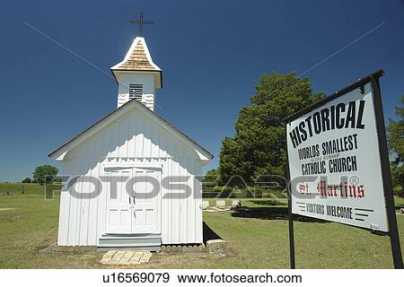 Warrenton, Texas, TX, World's Smallest Catholic Church View Large Photo Image Stock Photo - Warrenton, Texas, TX, World's Smallest Catholic Church. Fotosearch