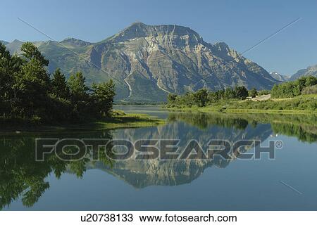 Waterton Lakes National Park, Alberta, Canada, Rocky Mountains, Lower Waterton Lake View Large Photo Image Stock Image - Waterton Lakes National Park, Alberta, Canada, Rocky Mountains, Lower Waterton Lake. Fotosearch