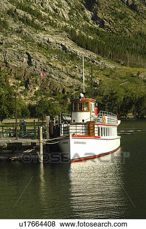 Waterton Lakes National Park, Alberta, Canada, Rocky Mountains, Upper Waterton Lake View Large Photo Image Stock Photo - Waterton Lakes National Park, Alberta, Canada, Rocky Mountains, Upper Waterton Lake. Fotosearch
