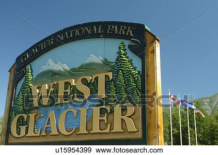 West Glacier, MT, Montana, Glacier National Park, entrance View Large Photo Image Stock Photo - West Glacier, MT, Montana, Glacier National Park, entrance. Fotosearch