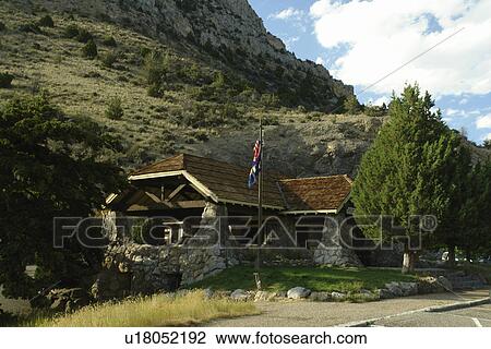 Stock Image -  Whitehall, MT, Montana, Lewis and Clark Caverns State Park. Fotosearch