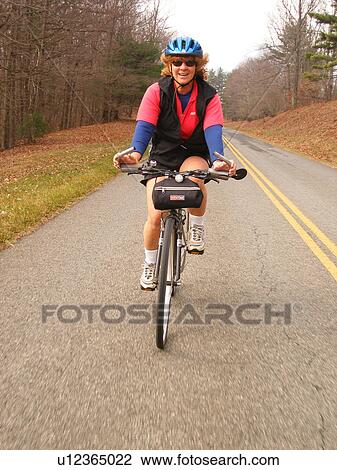 woman, biking, Blue Ridge Parkway, Galax, Virginia, VA View Large Photo Image Stock Image - woman, biking, Blue Ridge Parkway, Galax, Virginia, VA. Fotosearch