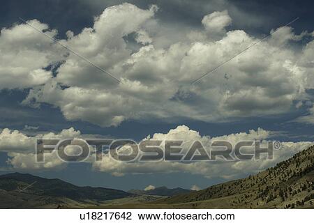 Stock Image -  Yellowstone National Park, MT, Montana, WY, Wyoming, Mammoth Hot Springs. Fotosearch