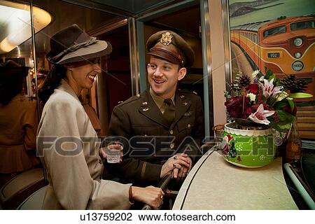 1940's Reenactors relive Pearl Harbor Day World War II Troop Train, Los Angeles to San Diego. View Large Photo Image Stock Image - 1940's Reenactors relive Pearl Harbor Day World War II Troop Train, Los Angeles to San Diego.. Fotosearch