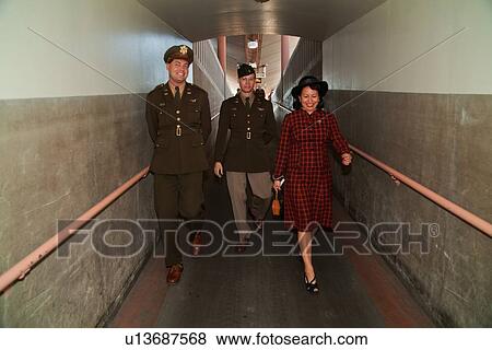 1940's Reenactors relive Pearl Harbor Day World War II Troop Train, Los Angeles to San Diego. View Large Photo Image Stock Photo - 1940's Reenactors relive Pearl Harbor Day World War II Troop Train, Los Angeles to San Diego.. Fotosearch