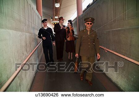 1940's Reenactors relive Pearl Harbor Day World War II Troop Train, Los Angeles to San Diego. View Large Photo Image Stock Photograph - 1940's Reenactors relive Pearl Harbor Day World War II Troop Train, Los Angeles to San Diego.. Fotosearch