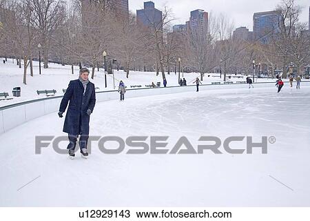 Boston Ice Skating View Large Photo Image Stock Image - Boston Ice Skating. Fotosearch