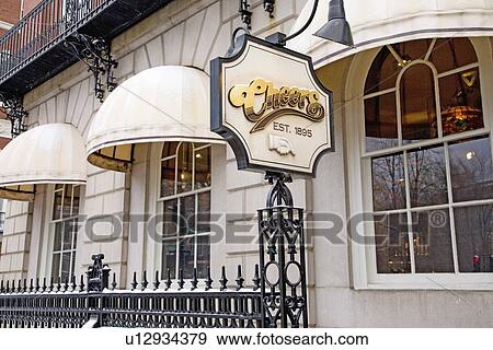 Cheers Bar in Boston View Large Photo Image Stock Photo - Cheers Bar in Boston. Fotosearch