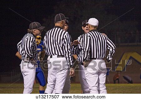 Stock Photo - High school football game, Ojai, California.. Fotosearch