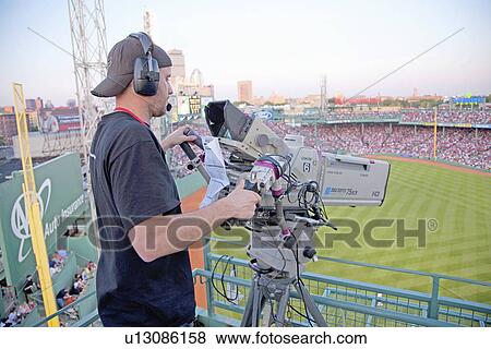 Major League Baseball at Fenway Park, Boston, MA View Large Photo Image Stock Photo - Major League Baseball at Fenway Park, Boston, MA. Fotosearch
