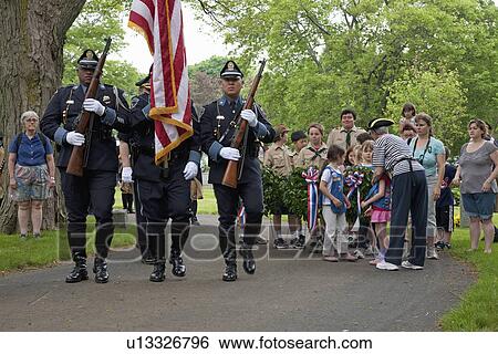 Memorial Day Ceremony, Concord, New England, MA View Large Photo Image Stock Photograph - Memorial Day Ceremony, Concord, New England, MA. Fotosearch