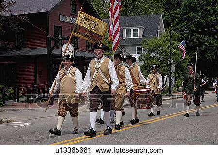 Memorial Day parade Concord, MA., New England View Large Photo Image Stock Image - Memorial Day parade Concord, MA., New England. Fotosearch