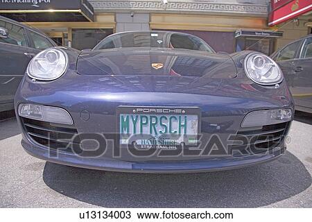 My Porsche license plate View Large Photo Image Stock Image - My Porsche license plate. Fotosearch
